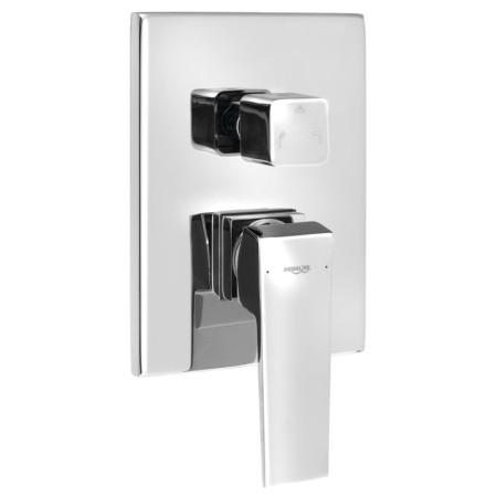 Aqualine Ritmo bateria prysznicowa podtynkowa 3 wyjścia box podtynkowy chrom RT043