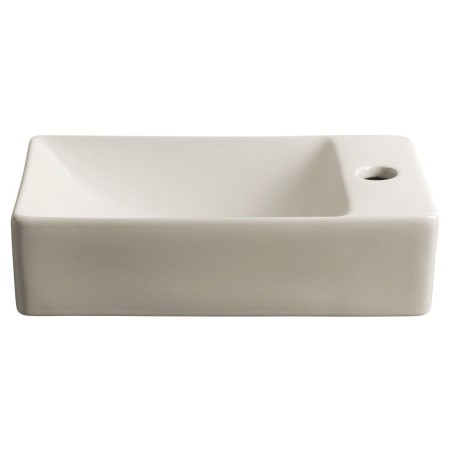 Sapho Margitha umywalka ceramiczna 38x22cm prawa ivory MGT38221
