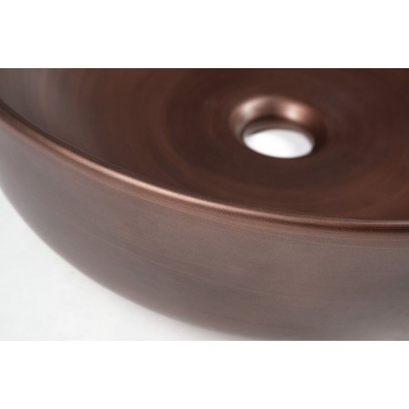 Sapho Priori umywalka ceramiczna nablatowa ? 415cm miedź PI040