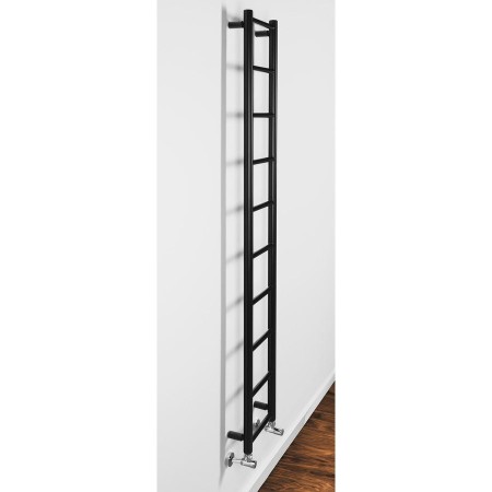 Sapho Dina grzejnik łazienkowy 250x1680mm czarny mat IR377TB