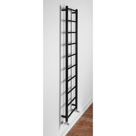 Sapho Dina grzejnik łazienkowy 350x1680mm czarny mat IR378TB