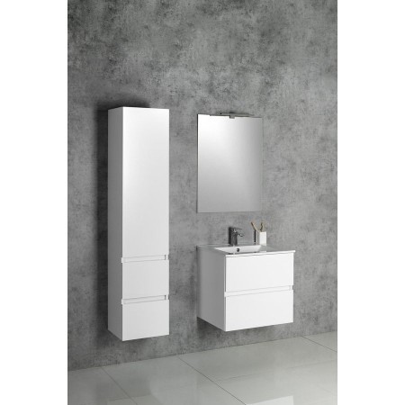 Aqualine Paneda szafka umywalkowa 595x55x452cm biały PN260