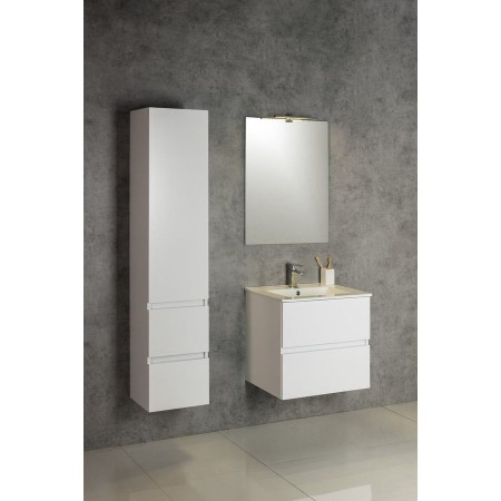 Aqualine Paneda szafka umywalkowa 595x55x452cm biały PN260