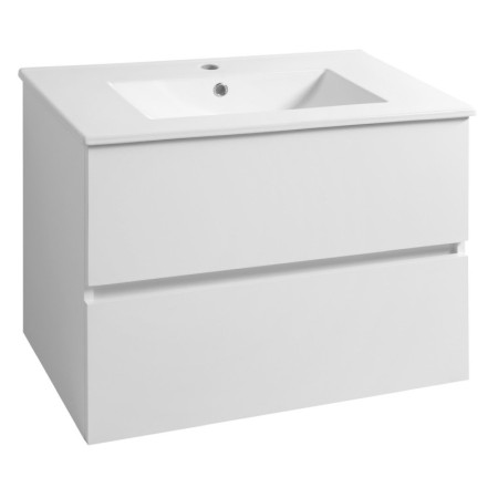 Aqualine Paneda szafka umywalkowa 745x55x452cm biały PN275