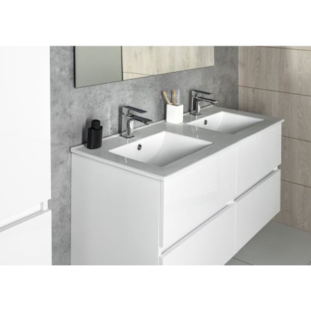Aqualine Paneda szafka umywalkowa 119x55x452cm biały PN212