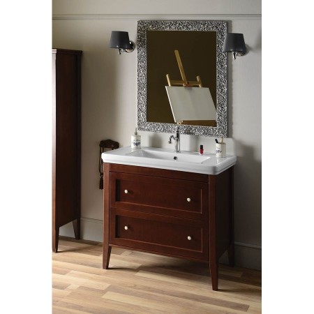 Sapho Cross szafka umywalkowa 85x81x47cm 2 szuflady buk CR391