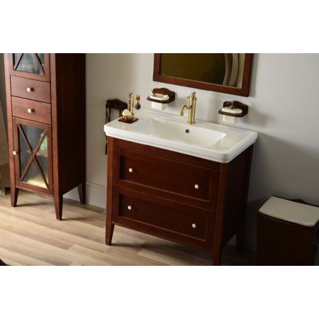 Sapho Cross szafka umywalkowa 85x81x47cm 2 szuflady buk CR391