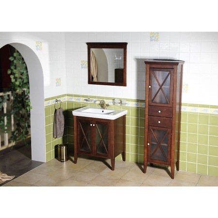 Sapho Cross szafka wysoka 49x170x39cm prawa buk CR313
