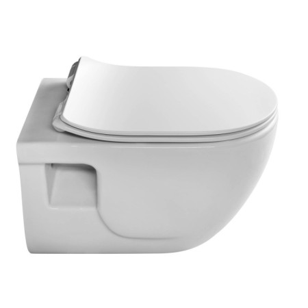 Sapho BRILLA WC wiszące z funkcją bidetu Rimless 365x53 cm biały 100612