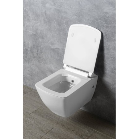 Isvea PURITY WC wiszące z funkcją bidetu 35x555cm biały 10PL02007-DL