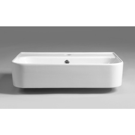 Isvea SISTEMA U umywalka ceramiczna 55x38cm biała 10PL53055