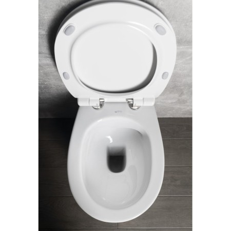 Isvea SENTIMENTI miska WC 36x52 cm Rimless dolny/tylny odpływ biały 10SM10004SV