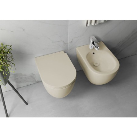 Isvea Infinity bidet wiszący 365x53cm ivory 10NF41001-2K
