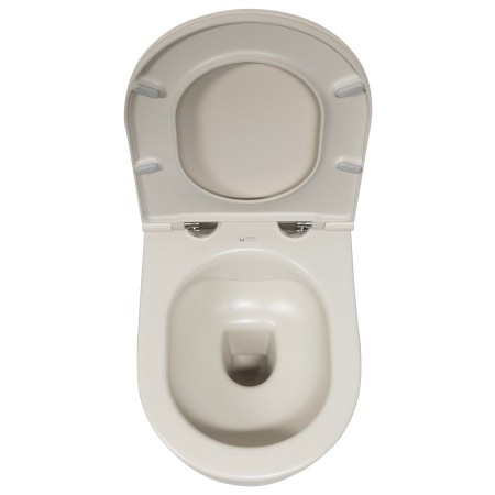 Isvea Infinity miska wc wisząca Rimless 365x53cm ivory 10NF02004-2K