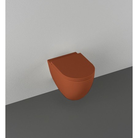 Isvea Infinity miska wc wisząca Rimless 365x53cm terracotta 10NF02004-2U