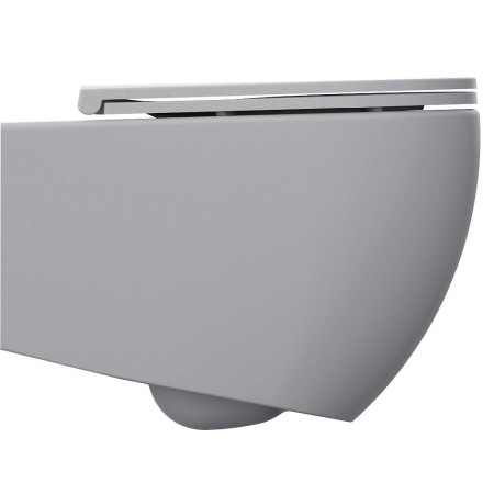 Isvea Infinity miska wc wisząca Rimless 365x53cm stone grey 10NF02004-2V