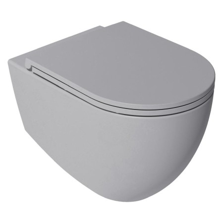 Isvea Infinity miska wc wisząca Rimless 365x53cm stone grey 10NF02004-2V