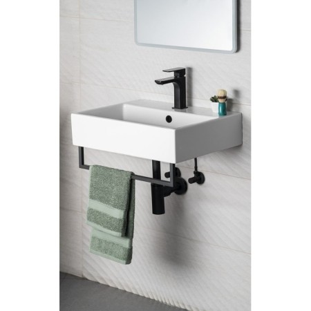 Isvea SISTEMA umywalka ceramiczna 60x42cm biała 10SF50060