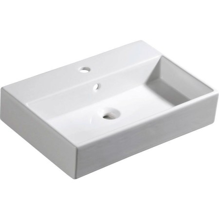 Isvea PURITY umywalka ceramiczna 60x42cm biała 10PL50060