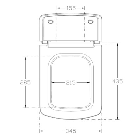 Isvea PURITY deska WC SLIM Soft Close biała 40S40200I