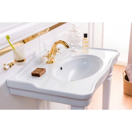 CREAVIT ANTIK umywalka ceramiczna 80x50cm biała AN080