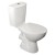 Aqualine JUAN kompakt WC odpływ poziomy biały LC2154