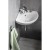 Aqualine LUIGI umywalka ceramiczna narożna 34x34cm biały FS161