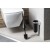 Marplast COLORED szczotka WC wisząca ABS czarny mat A65801NE