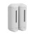 MARPLAST Shower Medium podwójny dozownik mydła płynnego 2x250ml biały A94801