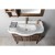 Kerasan RETRO umywalka ceramiczna 100x54.5cm biały 105001