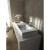 Kerasan CENTO umywalka ceramiczna podwójna 140x45cm biały 353601