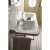 Kerasan WALDORF umywalka ceramiczna podwójna 150x55cm biały 4143K1