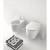 Kerasan NOLITA bidet wiszący 35x55cm biały 532501