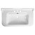 Kerasan WALDORF umywalka ceramiczna 100x55cm z 3 otworami na baterię biały 4142K1-3