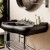 Kerasan RETRO umywalka ceramiczna 100x54.5cm czarny mat 105031