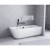 Polysan SUSSI R wanna wolnostojąca kompozyt 150x70x50cm biały 93231R