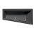 Polysan ANDRA R wanna asymetryczna 170x90x45cm szary 81511.30