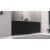 Polysan TIGRA L wanna asymetryczna 170x80x46cm lewa czarny mat 90111.21