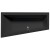 Polysan ANDRA L wanna asymetryczna 170x90x45cm czarny mat 81111.21
