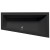 Polysan ANDRA R wanna asymetryczna 180x90x45cm czarny mat 78771.21