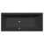 Polysan CLEO wanna prostokątna 170x75x48cm czarny mat 94611.21