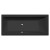 Polysan CLEO wanna prostokątna 180x80x48cm czarny mat 95611.21