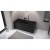 Polysan CLEO wanna prostokątna 180x80x48cm czarny mat 95611.21