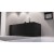 Polysan CLEO wanna prostokątna 180x80x48cm czarny mat 95611.21
