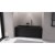 Polysan CLEO wanna prostokątna 180x80x48cm czarny mat 95611.21