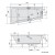 Polysan Andra L wanna z hydromasażem 170x90x45cm Highline Hydro chrom 81111.5010