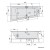 Polysan Andra L wanna z hydromasażem 180x90x45cm Highline Hydro chrom 72872.5010