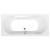 Polysan Levana wanna z hydromasażem 170x80x39cm Active Hydro chrom 71745.1010