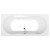 Polysan Levana wanna z hydromasażem 170x80x39cm Attraction Hydro chrom 71745.3010