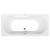 Polysan Levana wanna z hydromasażem 170x80x39cm Highline Hydro chrom 71745.5010